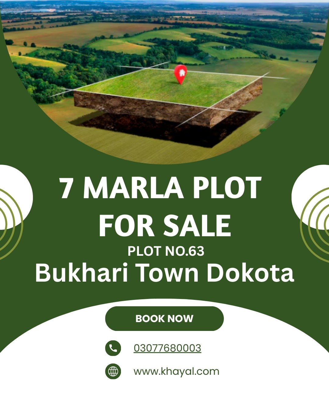 7 MARLA PLOT FOR SALE