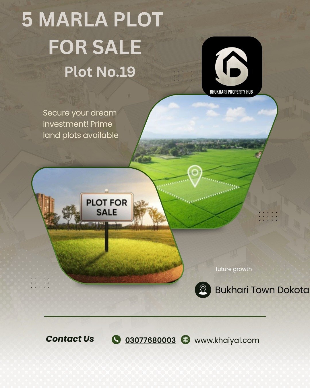 5 MARLA PLOT FOR SALE