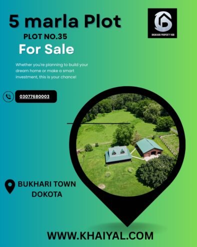 5 MARLA PLOT FOR SALE