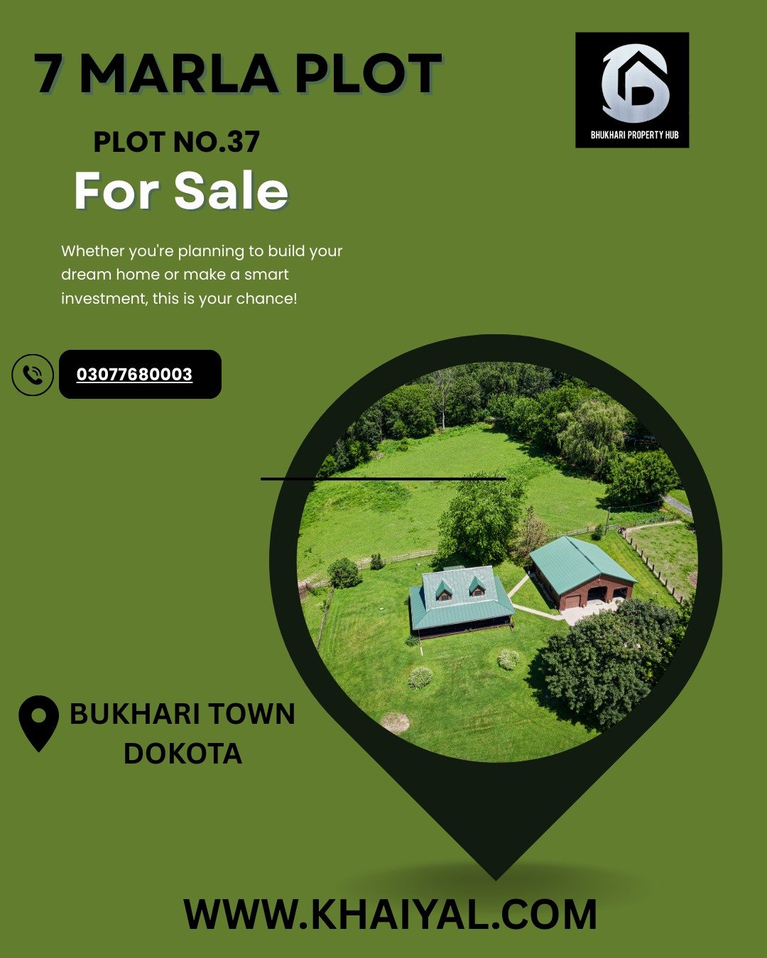 7 MARLA PLOT FOR SALE