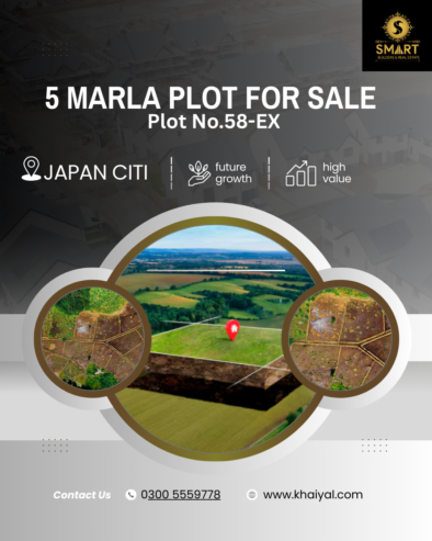 5 Marla Plot For Sale