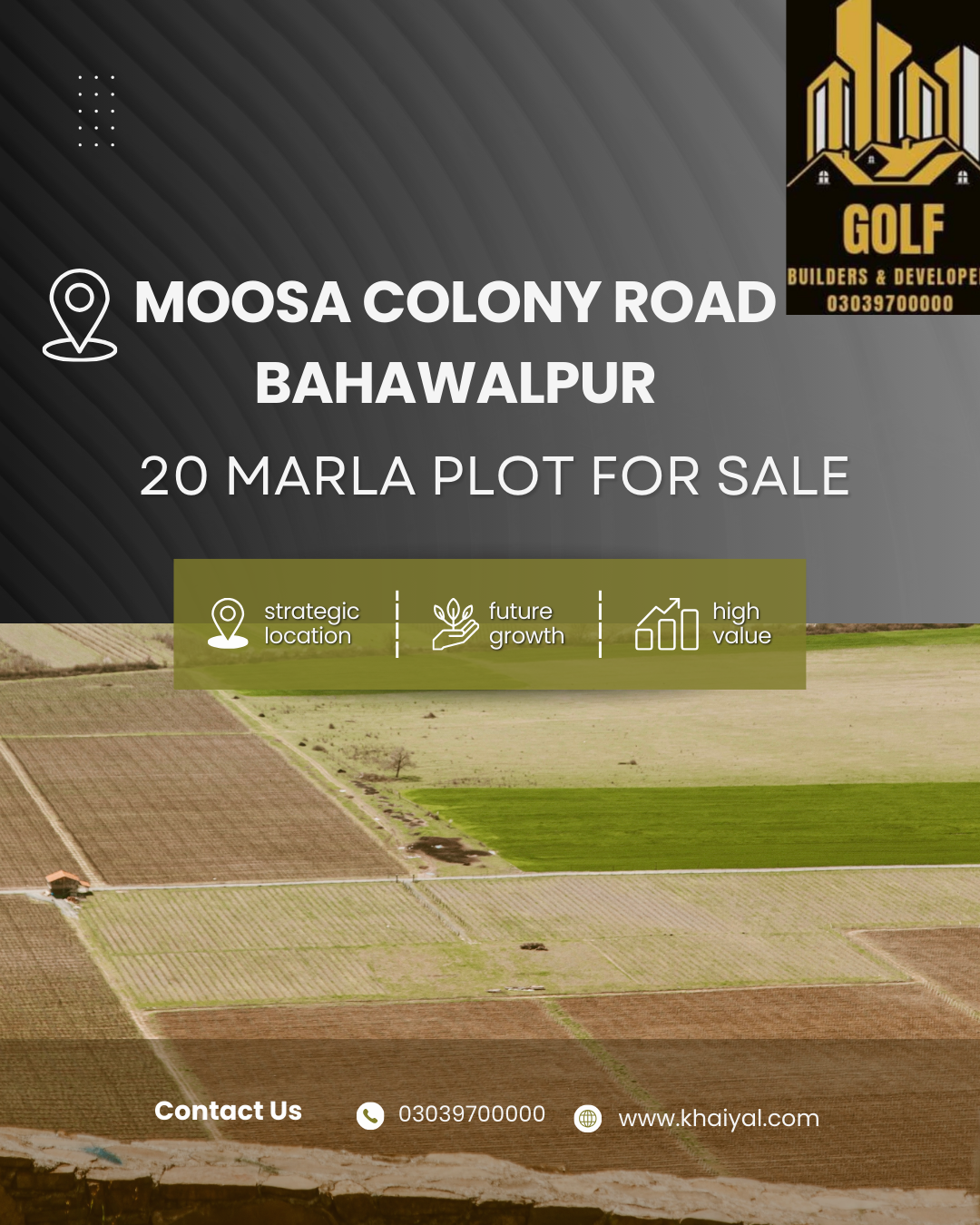20 Marla Plot For Sale