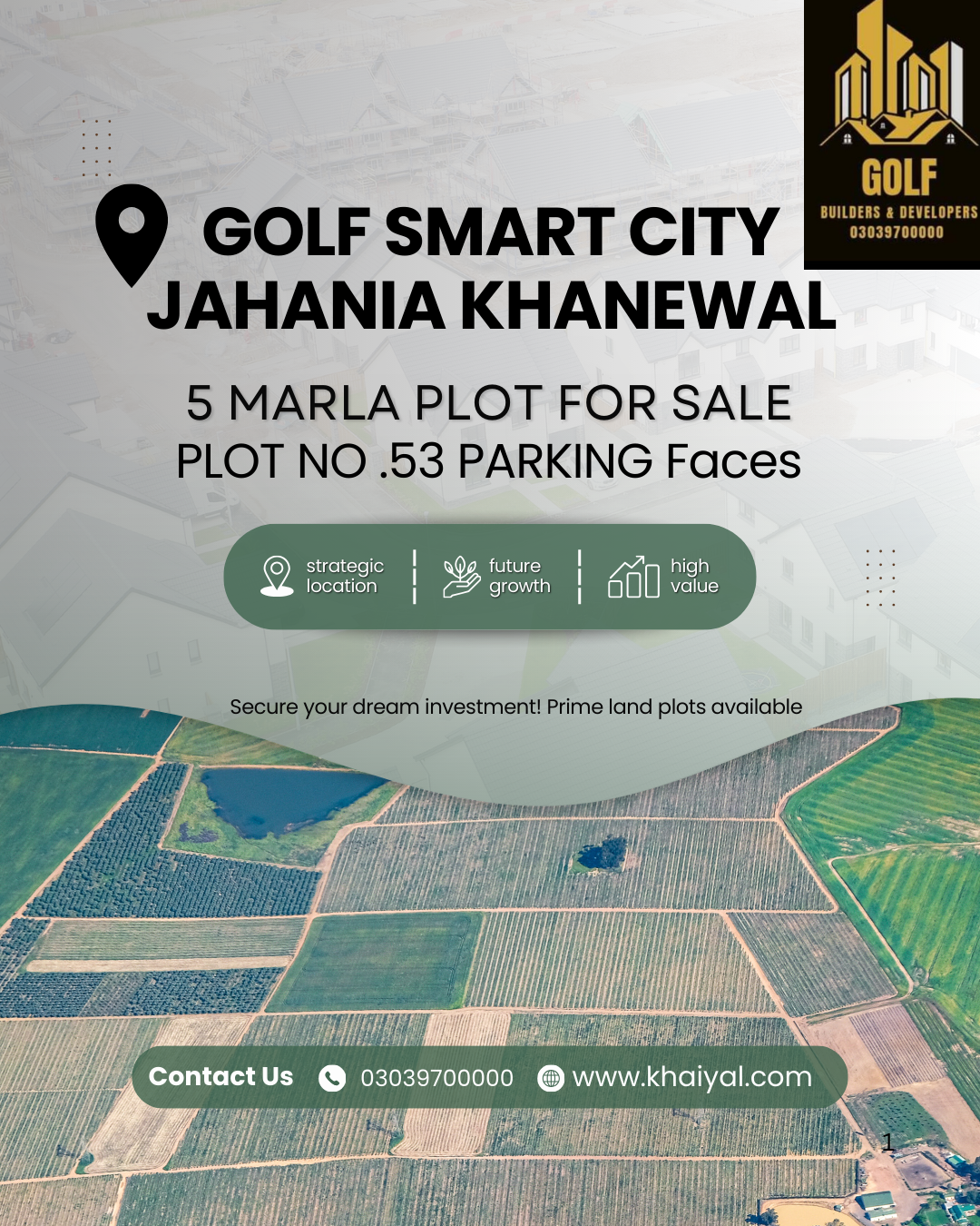 5 Marla Plot For Sale