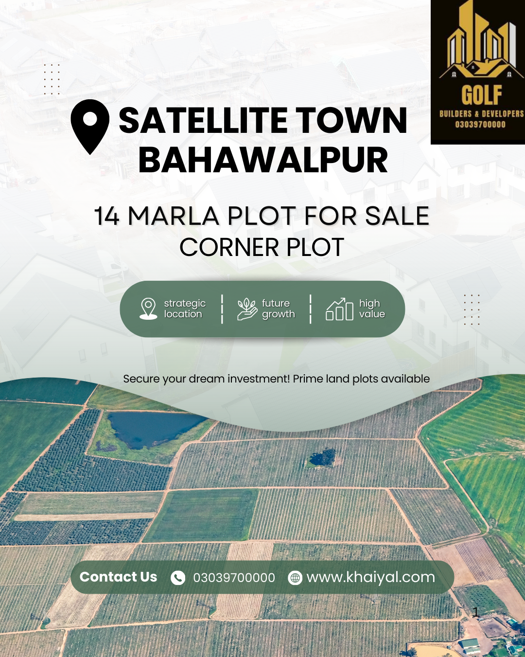 14 Marla Plot For Sale