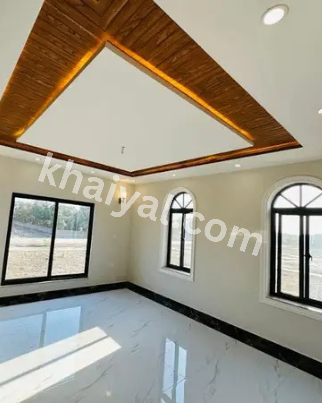 5 Marla Corner Triple Storey Ultra Modern Elevation for sale